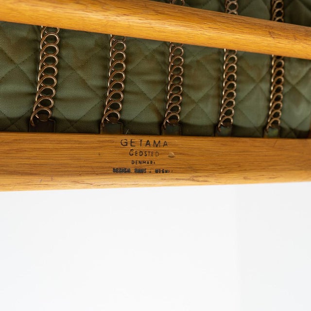 GE 290 Armchairs by Hans Wegner for Getama, 1960s, Set of 2 For Sale - Image 6 of 14