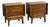 Mid 20th Century Nightstands by Kent Coffey - Pair For Sale