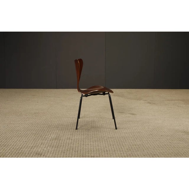 Arne Jacobsen 'Series-7' Jacaranda Rosewood Stacking Chairs, 1960s, Signed For Sale - Image 15 of 18