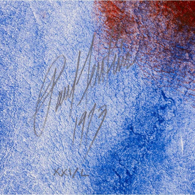 Paper Paul Jenkins "Phenomena Franklin's Kite", 1973 For Sale - Image 7 of 10