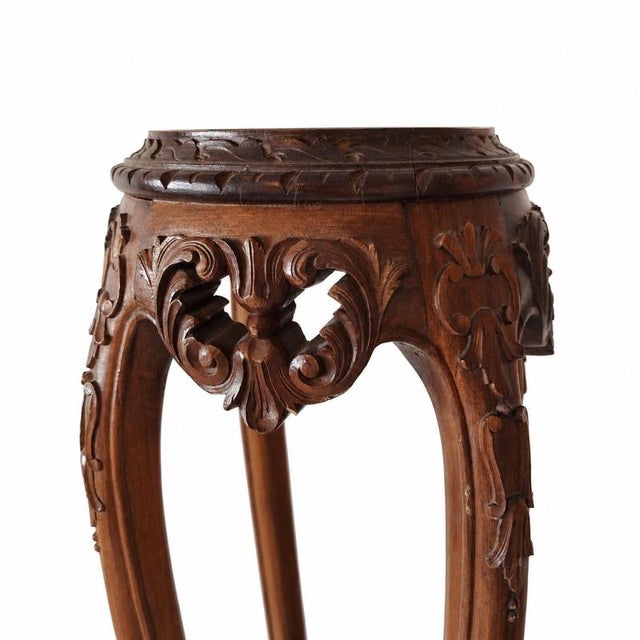 Brown 19th Century Louis XV Plant Stand For Sale - Image 8 of 9