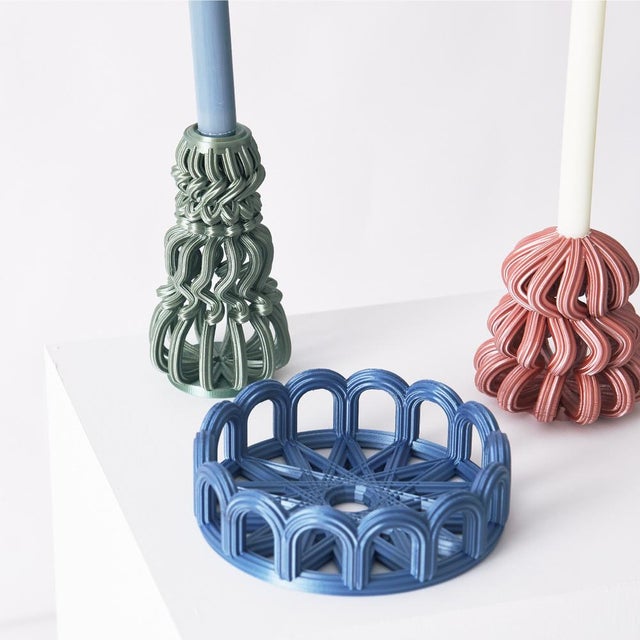 Contemporary Frosting Basket from Form&seek For Sale - Image 3 of 4