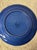 Set of 2 Varages France 11” Luberon Cobalt Blue Faience Dinner Plates – Provençal French Country For Sale In Indianapolis - Image 6 of 11