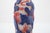 Blue Chinese Animal & Bird Carved Overlay Red & Blue Peking Glass Snuff Bottle For Sale - Image 8 of 14