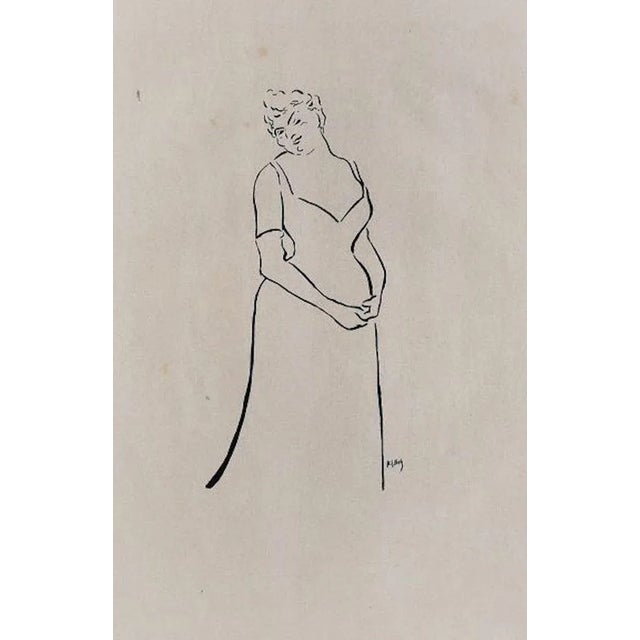 Anna Thibaud - Original Lithograph on Japan Paper by H.-G. Ibels - 1893 1893 For Sale - Image 3 of 3