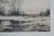 Antique 1881 Henry Farrer the Last Walk in Autumn Landscape Etching 13" For Sale - Image 4 of 8