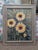 Contemporary Mid - Sized Framed Textured Sunflower Painting on Canvas For Sale - Image 3 of 5