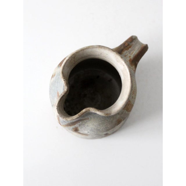Vintage Studio Pottery Pitcher For Sale - Image 9 of 11