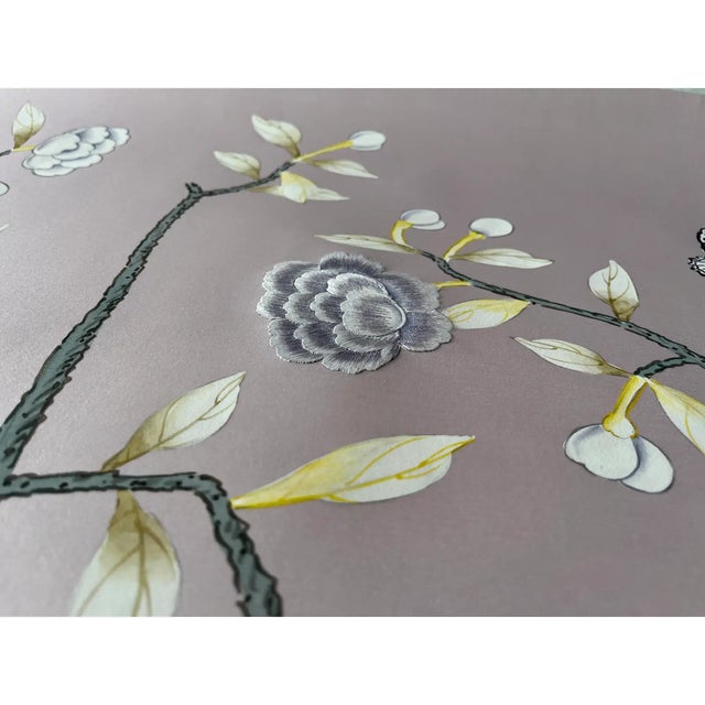If you love the look of De Gournay wallpaper but not the price, this is for you. The listed price is for 4 panels of 36"...