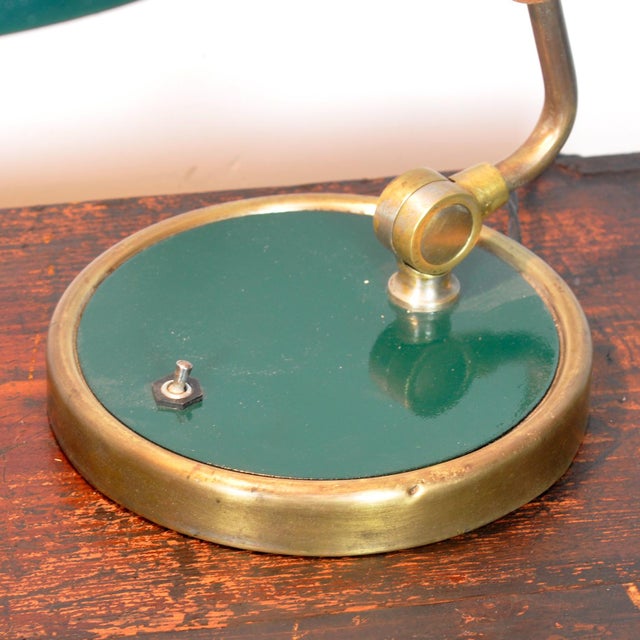 Green Kaiser Idell Table Lamp from Christian Dell, 1930s For Sale - Image 8 of 10