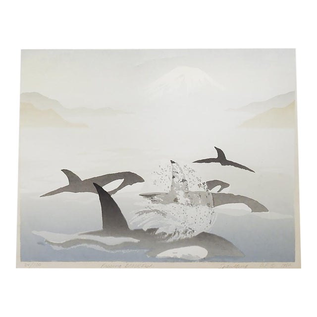 1982 Orca Serigraph For Sale