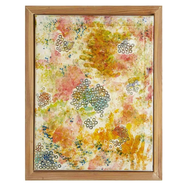 Frida & Raul, Cells, Mixed Media, 2020, Framed For Sale