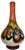 18 Inch Tall Mid-Century Murano Millefiori Polychrome Art Glass Vase For Sale - Image 11 of 18