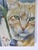 English Late 20th Century Orange Tabby Cat Portrait Painting For Sale - Image 3 of 8