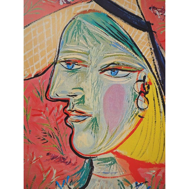 Woman with a Hat Poster by Pablo Picasso For Sale - Image 5 of 8