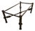 Vintage Giacometti Style Forged Iron Table Base For Sale