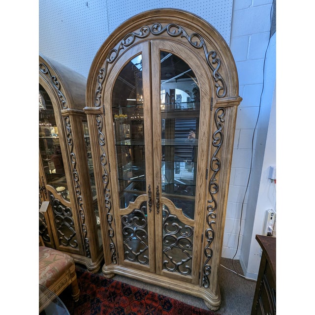 Bernhardt Coronado Arched Curio Chairish