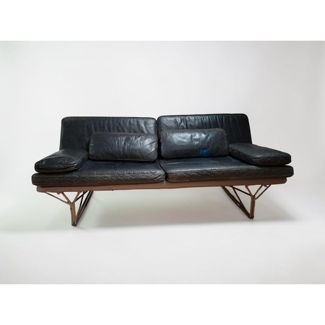 Black Vintage Moment Super Sofa by Niels Gammelgaard for Ikea, 1980s For Sale - Image 8 of 8