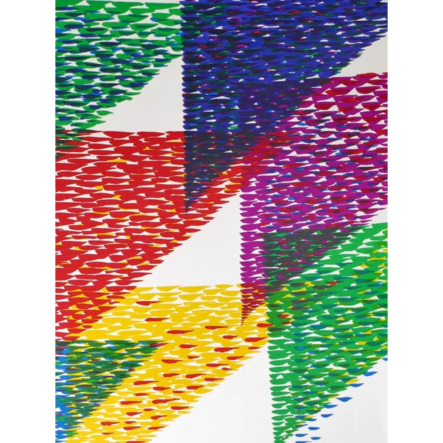 Piero Dorazio, Poster for P. Dorazio's Exhibition in Herrenhof Musbach, Germany For Sale - Image 3 of 4