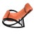 1960s Vintage Sgarsul Rocking Chair by Gae Aulenti for Poltronova For Sale - Image 5 of 6