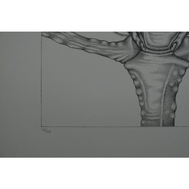 Gochka Charewicz, La bulle, Lithograph For Sale - Image 7 of 9