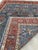 Textile Vintage Blue Persian Sultanabad Hand-Knotted Rug, 10'00 X 14'00 For Sale - Image 7 of 9