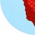 Wood Strawberry Circle - Vibrant Abstract Fruit Still Life Painting on Panel - Original Artwork by Will Beger For Sale - Image 7 of 9
