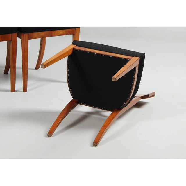 Biedermeier Chairs, Set of 6 For Sale - Image 9 of 10