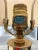 Heavy Brass Triple-Helix Floor Lamp Manner of Chapman For Sale - Image 12 of 12