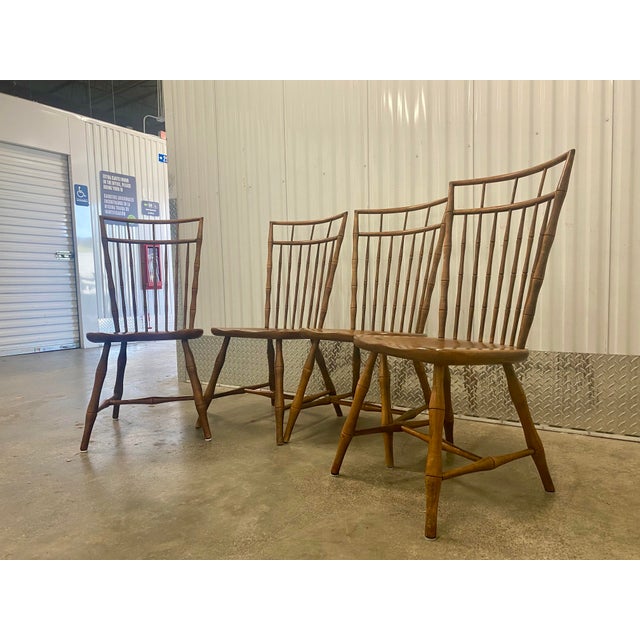 1980s Ethan Allen Birdcage Dining Chairs Set of 4 . Chairish