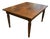Andrianna Shamaris Raffles Influenced Teak Wood Dining Table For Sale