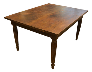 Andrianna Shamaris Raffles Influenced Teak Wood Dining Table