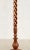 Antique Open Barley Twist Wooden Floor Lamp, 1920s For Sale - Image 3 of 9