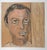 Wood Late 20th Century Expressionist Portrait Painting For Sale - Image 7 of 7