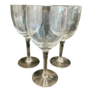 Vintage Wine Glasses- Set of 3