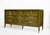 Mid century modern nine-drawer dresser by Stanley Furniture, with a long rectangular case and a warm brown wood finish....