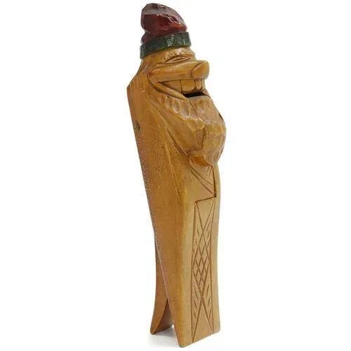 Traditional Folk Art Father Christmas Nutcracker For Sale - Image 3 of 3