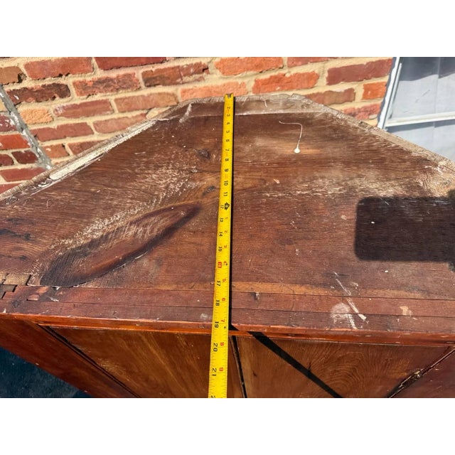 Antique Early American Primitive Style Corner Cabinet For Sale In Washington DC - Image 6 of 17