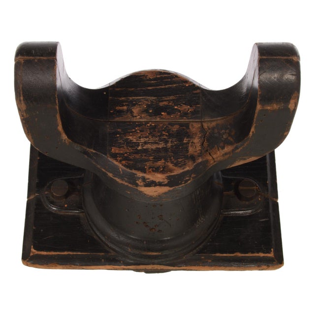 Wood Vintage Foundry Mold Wood Bookends - a Pair For Sale - Image 7 of 10