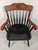 Mid 20th Century Vintage Yale University Windsor Armchair With Lux Et Veritas Crest – Collegiate Library Chair For Sale - Image 5 of 16