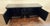 1970s Vintage Black Oak Wood Sideboard Buffet, 6-Door Raised Panel Freestanding Cabinet For Sale - Image 5 of 8