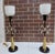 Black 1980s Sputnik Table Lamps unmarked - Pair For Sale - Image 8 of 15