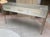 Console Table in Resin and Brass For Sale - Image 9 of 14