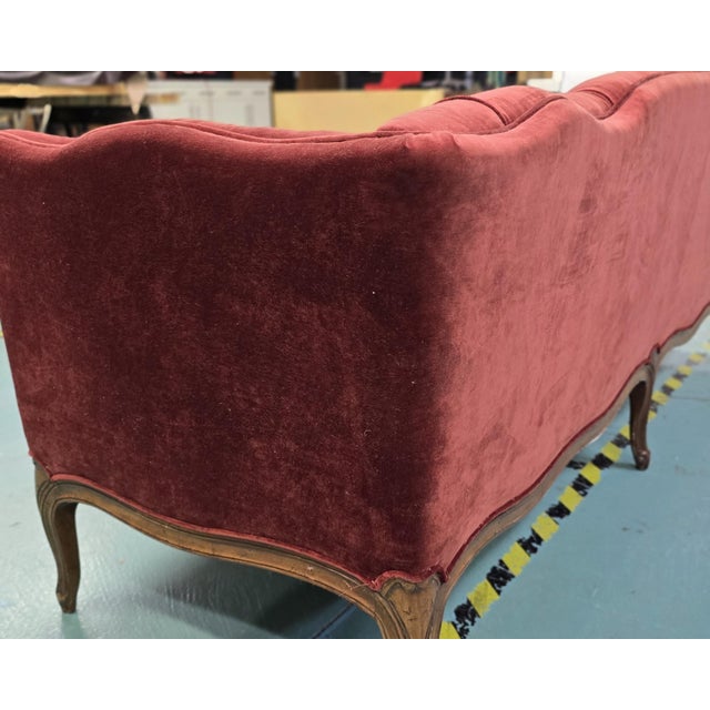 Late 20th Century Late 20th Century Tuxedo Sofa | Baker Furniture For Sale - Image 5 of 13