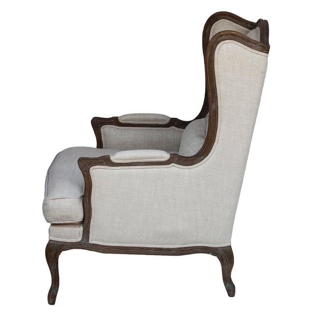 2000 - 2009 Vintage Restoration Hardware, Lorraine Chair For Sale - Image 5 of 6