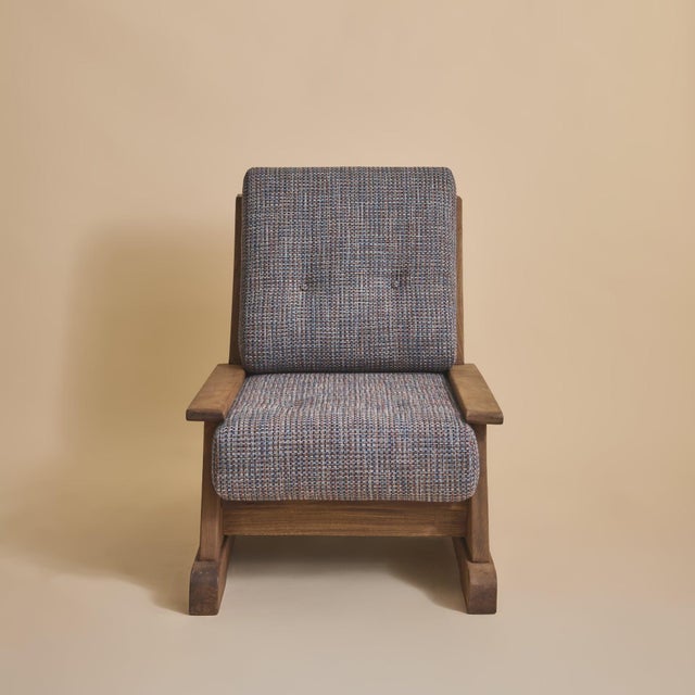 1960s French Elm Armchair, 1960s - 2 Available For Sale - Image 5 of 11