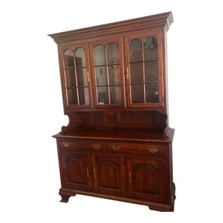 1980s Pennsylvania House China Cabinet For Sale