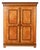 Biedermeier Hall Cabinet in Walnut, 1830 For Sale