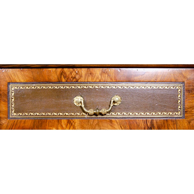 Pair of Victorian Walnut Wellington Chests For Sale - Image 9 of 12