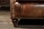 Vintage Wingback Leather Chair With Pillow, Ottoman by Walter E. Smithe For Sale - Image 16 of 18